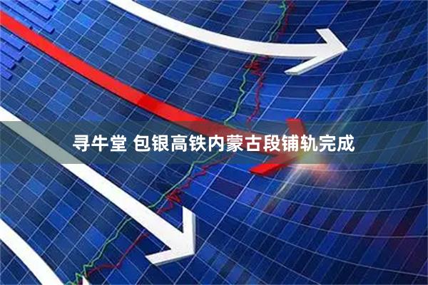 寻牛堂 包银高铁内蒙古段铺轨完成