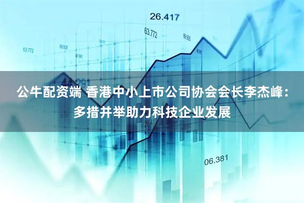 公牛配资端 香港中小上市公司协会会长李杰峰：多措并举助力科技企业发展